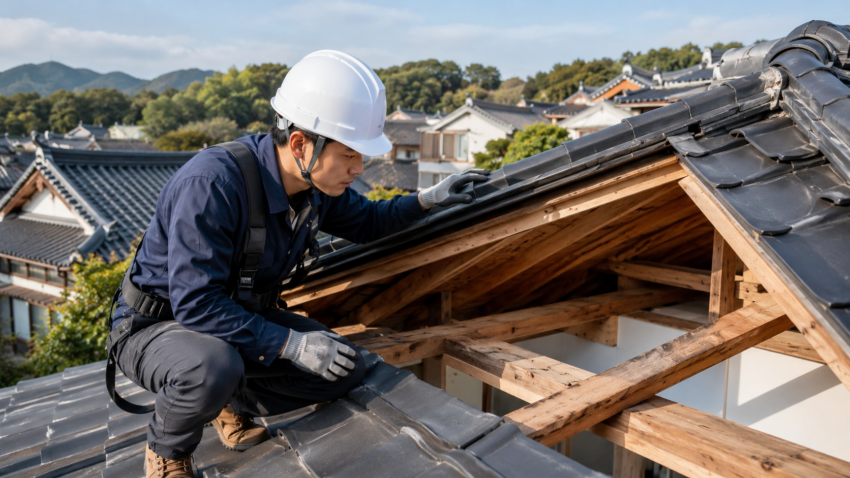 태양광 설치 후 누수 예방